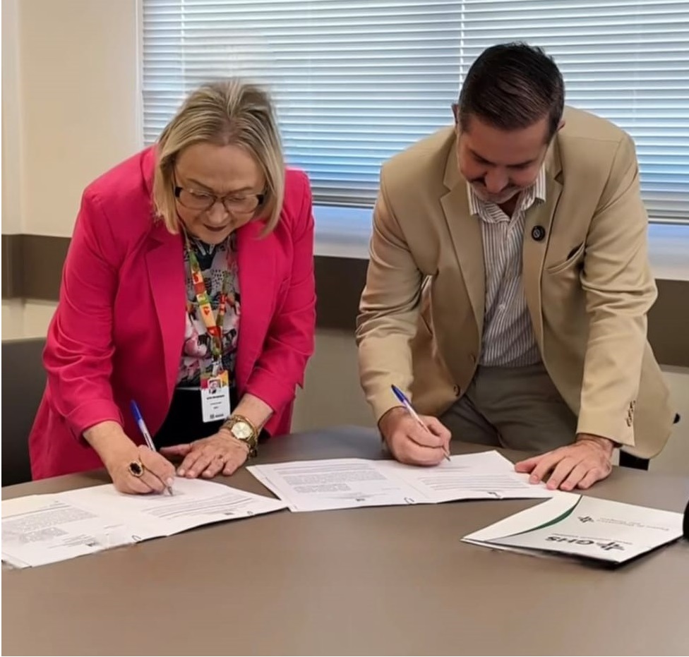 Convênio assinado. Mais um dia histórico para o GHS.