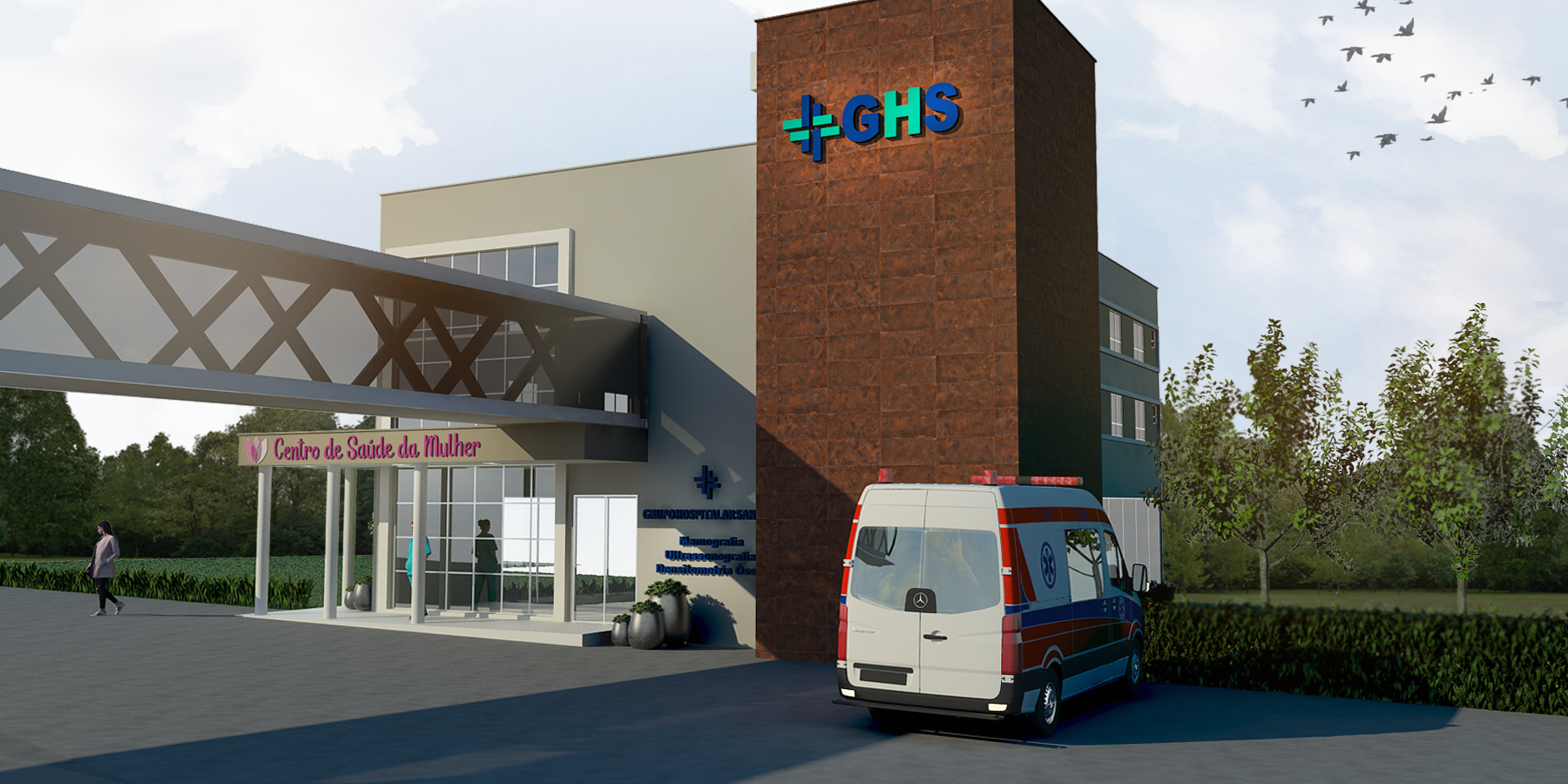 Novo edifício de internação e Centro Integrado de Saúde da Mulher